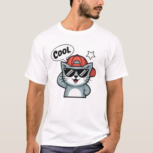 Cool Cat Swagger T-shirt (Voorkant)