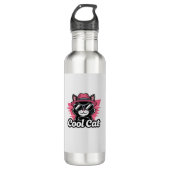 Cool Cat Swagger Waterfles (Voorkant)