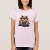 Cool Cat, Unique Style T-shirt (Voorkant)
