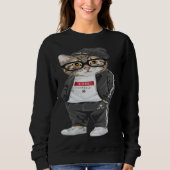 Cool Cat Urban Style Cute Cats Trui (Voorkant)