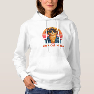 Cool Cat Vibes 🌴😎 Hoodie