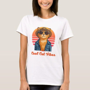 Cool Cat Vibes 🌴😎 T-shirt