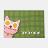 Cool Cat Welcome Mat (Voorkant)