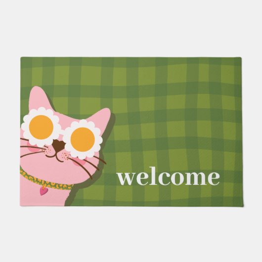 Cool Cat Welcome Mat (Voorkant)