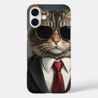 Cool Cat Zakenman Zonnebrillen Corporate Feline