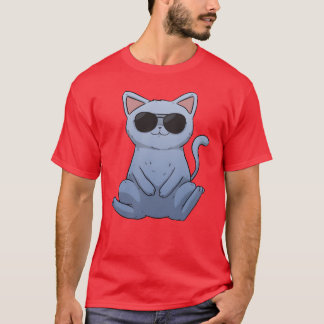 Cool Cat Zonnebrillen Cat Zonnebrillen familie T-shirt