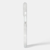 Cool Cat  Zwart Wit Grunge iPhone Case (Achterkant / Links)