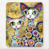 Cool Cats Abstract Muismat (Voorkant)