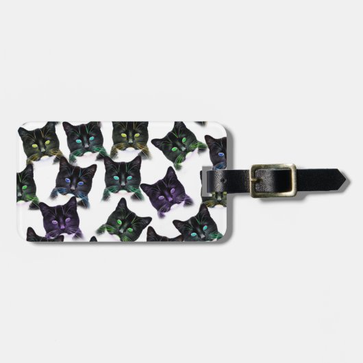 Cool Cats Bagagelabel (Voorkant horizontaal)