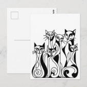 Cool Cats Briefkaart (Voorkant / Achterkant)