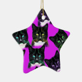 Cool Cats Keramisch Ornament (Rechts)