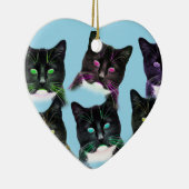 Cool Cats Keramisch Ornament (Rechts)