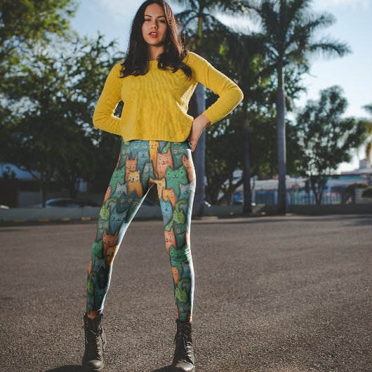 Cool Cats Kleurrijke Leggings
