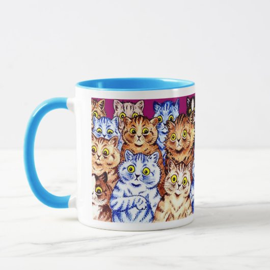Cool Cats Mok van Louis Wain (Links)