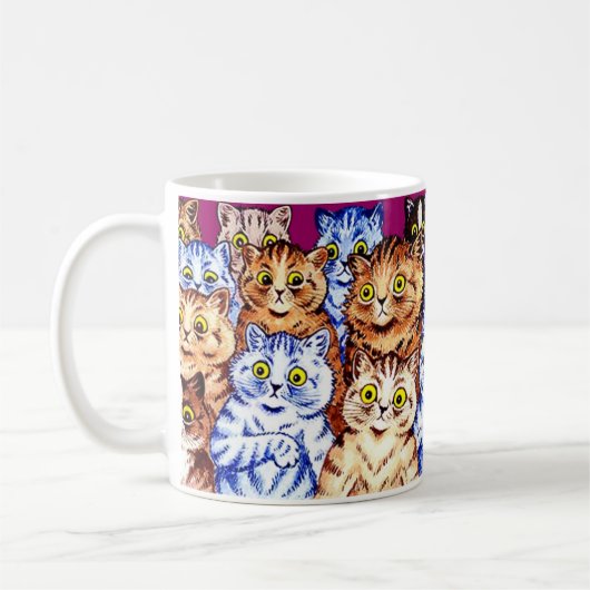 Cool Cats Mok van Louis Wain (Links)