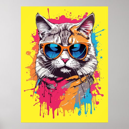 Cool Cats: "Noem me Apollo" Poster (Voorkant)