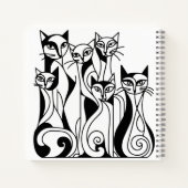Cool Cats Notitieboek (Achterkant)