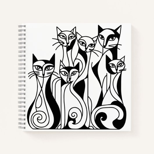 Cool Cats Notitieboek (Voorkant)