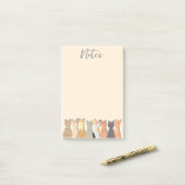 Cool Cats Post-it® Notes (Op bureau)