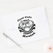 Cool Cats Resist - stickers (Envelop)