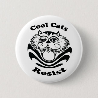 Cool Cats Resist-toets Ronde Button 5,7 Cm