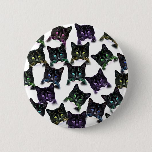 Cool Cats Ronde Button 5,7 Cm (Voorkant)
