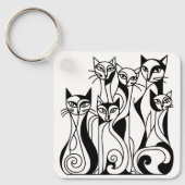 Cool Cats Sleutelhanger (Voorkant)