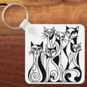 Cool Cats Sleutelhanger (Voorkant)