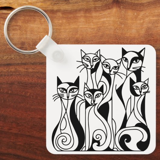 Cool Cats Sleutelhanger (Voorkant)