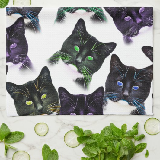 Cool Cats Theedoek (Gevouwen)