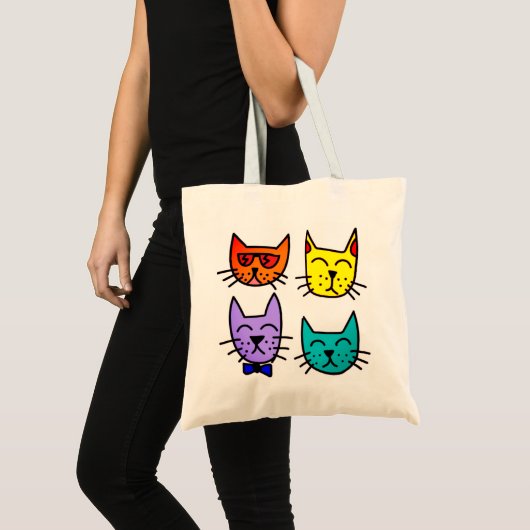 Cool Cats Tote Bag (Voorkant (product))