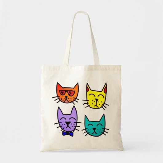 Cool Cats Tote Bag (Voorkant)
