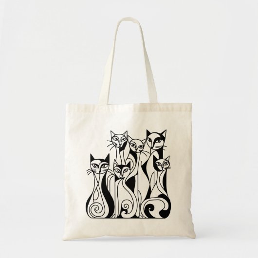 Cool Cats Tote Bag (Voorkant)