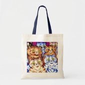 Cool Cats van Louis Wain Tote Bag (Voorkant)