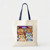 Cool Cats van Louis Wain Tote Bag (Voorkant)