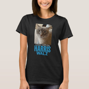 Cool Cats voor Harris / Walz - zwart t T-shirt