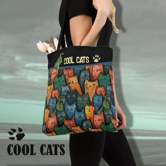 Cool Cats Waterverf Tas