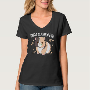 Cool Cavia Voor Mannen Vader Wheek Fluffy Cavy Hui T-shirt