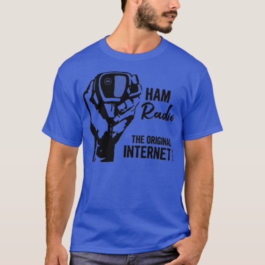 Cool CB HAM Radio Original Internet Premium T-shirt (Voorkant)