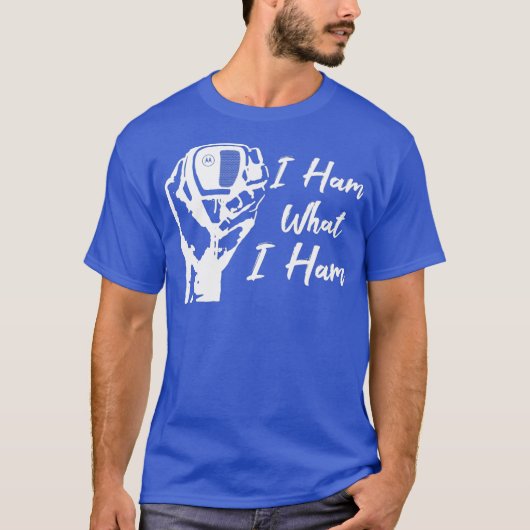 Cool CB HAM Radio Origineel Internet T-shirt (Voorkant)