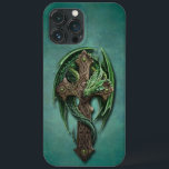 Cool Celtic Tribal Cross Dragon Tattoo Art Design Case-Mate iPhone Case<br><div class="desc">Prachtige hedendaagse  antiek blik op Iers Keltisch kruis en groen trekkenkunstontwerp voor tattoo. Dit originele,  funky,  moderne en grillige hipster-ontwerp werd gemaakt voor het exotische tattoo,  draken,  fantasiewezen,  of science fiction lover,  de populaire heuptrendsetter,   retro,  nouveau deco art style of abstracte grafische digitale fantasieontwerper.</div>