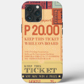 Cool  cenima tickets Modern mid century Case-Mate iPhone Case (Achterkant)