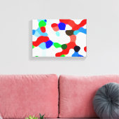Cool Chappie artwork Canvas Afdruk (Insitu (Woonkamer))