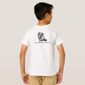 Cool Cheeky monkey - BONOBO-Animal graphic T-shirt (Achterkant volledig)