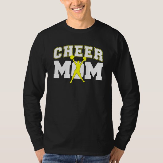 Cool Cheer Mam voor Vrouwen Cheerleader Cheerlead T-shirt (Voorkant)