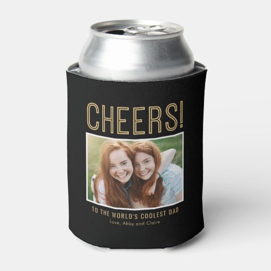Cool Cheers BEWERKBARE KLEUR Custom Koelbox Blikjeskoeler (Blikje Voorkant)