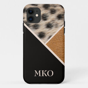 Cool Cheetah monogram Case-Mate iPhone Case