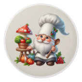 Cool chef kabouter liefhebbers keramische knop (Voorkant)