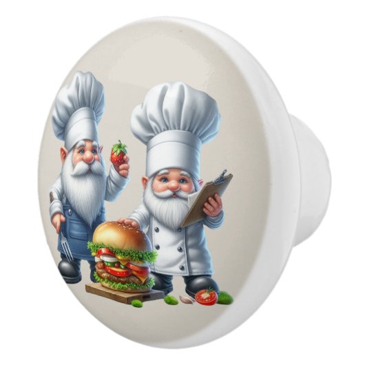 Cool chef kabouter liefhebbers keramische knop (Rechts)