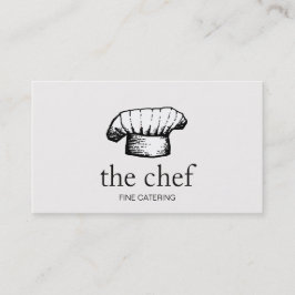 Cool Chef Pet Logo Catering Visitekaartje